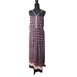 DANIEL RAINN Maxi Dress with Short Underlay